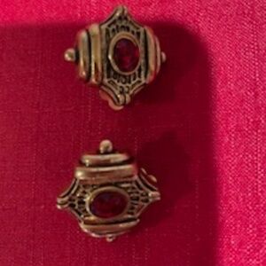 Gripoix earrings
